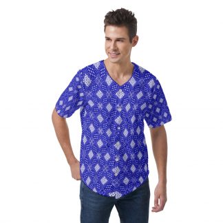 All-Over Print Men's Short Sleeve Baseball Jersey